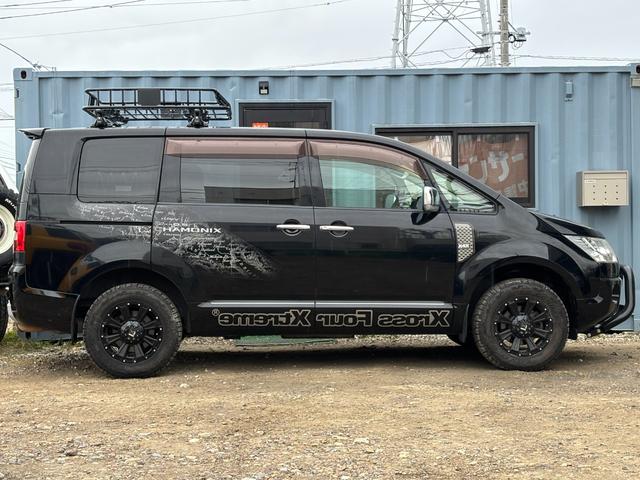 デリカD:5 シャモニー 新品ルーフキャリア・社外AW・純正HDDナビ・カメラ・両側電動スライドドア・ブルバー・シートヒーター・パワーシート・クルコン・ヨコハマジオランダーAT・サイドデカール・4WD・キャプテンシート(37枚目)