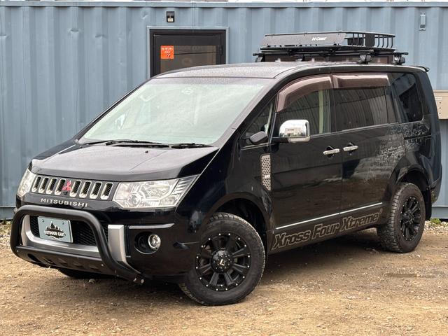 デリカD:5 シャモニー 新品ルーフキャリア・社外AW・純正HDDナビ・カメラ・両側電動スライドドア・ブルバー・シートヒーター・パワーシート・クルコン・ヨコハマジオランダーAT・サイドデカール・4WD・キャプテンシート(40枚目)