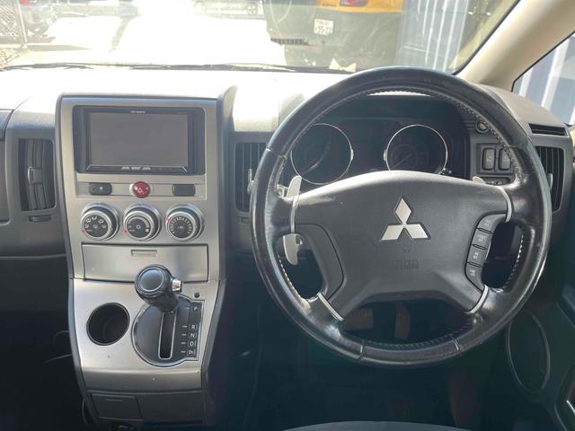 デリカD:5 G パワーパッケージ サイバーナビ 両側パワースライドドア HID クルーズコントロール bluetooth ETC Bカメラ スマートキー 社外AW パドルシフト BFグッドリッチATタイヤ フォグランプ DVD再生(35枚目)