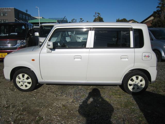 アルトラパン L 丸目 キーレス ETC 2023年タイヤ 検2年 保証 社外13AW リア障害物センサー 電格W PW(4枚目)