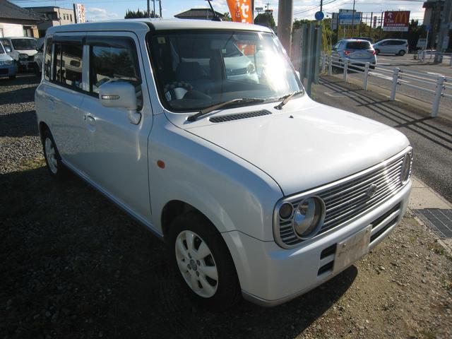 アルトラパン L 丸目 キーレス ETC 2023年タイヤ 検2年 保証 社外13AW リア障害物センサー 電格W PW(5枚目)