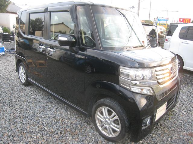 Ｎ－ＢＯＸカスタム Ｇ・Ｌパッケージ　１ＳｅｇＳＤナビ　ＥＴＣ　２０２３年タイヤ　検２年　保証　エアロ　ＦＯＧ　ＨＩＤヘッドライト　Ｐｕｓｈ－Ｓ　インテリキーＸ２　左ＲＤ－ＰＳＤ　電格Ｗ　ＰＷ　１４ＡＷ（6枚目）