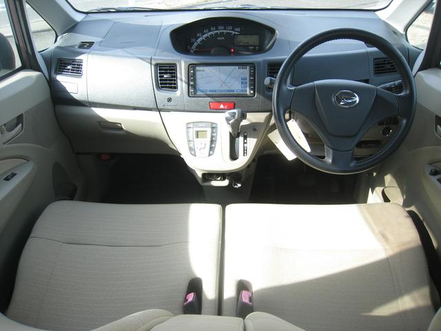 ムーヴ Xリミテッド 1SegSDナビ+Bモニタ ETC インテリ 検2年保証 14AW-2024年タイヤ 電格M PW(13枚目)