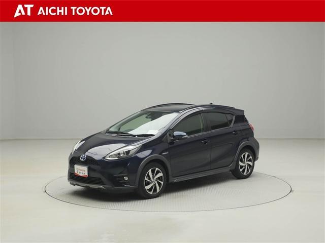 アクア クロスオーバー　メディアプレイヤー接続　Ｂカメラ　地デジ　イモビライザー　ナビＴＶ　エアコン　１オ－ナ－　ＬＥＤ　ＥＳＣ　ドライブレコーダー　アルミホイール　キーフリー　ＤＶＤ再生可　ＥＴＣ　パワーステアリング（2枚目）