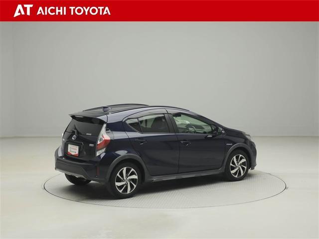 アクア クロスオーバー　メディアプレイヤー接続　Ｂカメラ　地デジ　イモビライザー　ナビＴＶ　エアコン　１オ－ナ－　ＬＥＤ　ＥＳＣ　ドライブレコーダー　アルミホイール　キーフリー　ＤＶＤ再生可　ＥＴＣ　パワーステアリング（6枚目）