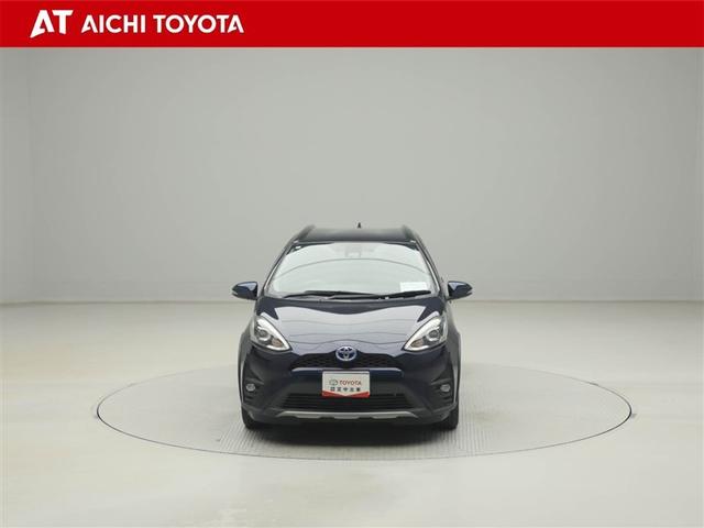 アクア クロスオーバー　メディアプレイヤー接続　Ｂカメラ　地デジ　イモビライザー　ナビＴＶ　エアコン　１オ－ナ－　ＬＥＤ　ＥＳＣ　ドライブレコーダー　アルミホイール　キーフリー　ＤＶＤ再生可　ＥＴＣ　パワーステアリング（9枚目）