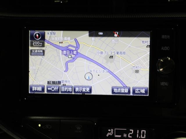 アクア クロスオーバー　メディアプレイヤー接続　Ｂカメラ　地デジ　イモビライザー　ナビＴＶ　エアコン　１オ－ナ－　ＬＥＤ　ＥＳＣ　ドライブレコーダー　アルミホイール　キーフリー　ＤＶＤ再生可　ＥＴＣ　パワーステアリング（22枚目）