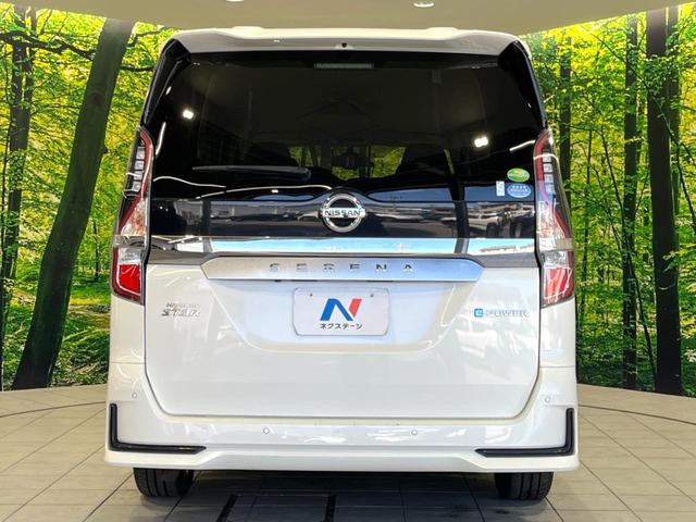 セレナ e-パワー ハイウェイスターV 禁煙車 後期 純正10型ナビ 全周囲カメラ フリップダウンモニター セーフティパックB 両側電動ドア ETC ドラレコ インテリジェントエマージェンシーブレーキ コーナーセンサー リヤオートエアコン(16枚目)