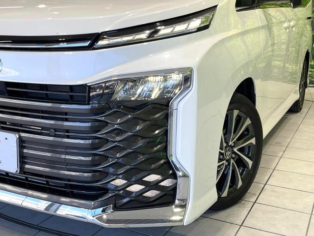 ヴォクシー Ｓ－Ｚ　禁煙車　純正１０．５型ナビ　バックカメラ　１４型フリップダウンモニター　両側電動ドア　ブラインドスポットモニター　セーフティセンス　レーダークルーズ　ＥＴＣ　ドラレコ　コーナーセンサー　ＬＥＤヘッド（13枚目）