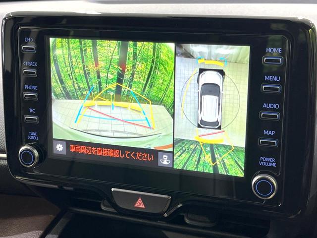 ヤリスクロス ハイブリッドＺ　現行　禁煙車　ナビ機能　全周囲カメラ　アドバンスドパーク　ステアリングヒーター　ＥＴＣ　ドラレコ　セーフティセンス　レーダークルーズ　ルーフレール　シートヒーター　パワーシート　ＬＥＤヘッドライト（4枚目）