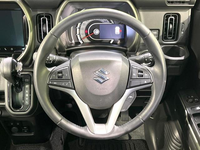 ハスラー タフワイルド　禁煙車　現行　９型メーカーナビ　全周囲カメラ　ルーフレール　セーフティサポート　リアパーキングセンサー　アダプティブクルーズコントロール　純正１５インチブラック塗装アルミホイール　シートヒーター（11枚目）