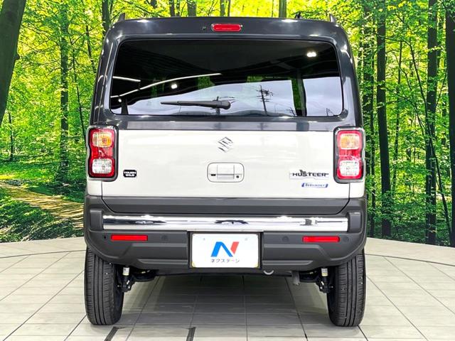 ハスラー タフワイルド　禁煙車　現行　９型メーカーナビ　全周囲カメラ　ルーフレール　セーフティサポート　リアパーキングセンサー　アダプティブクルーズコントロール　純正１５インチブラック塗装アルミホイール　シートヒーター（15枚目）