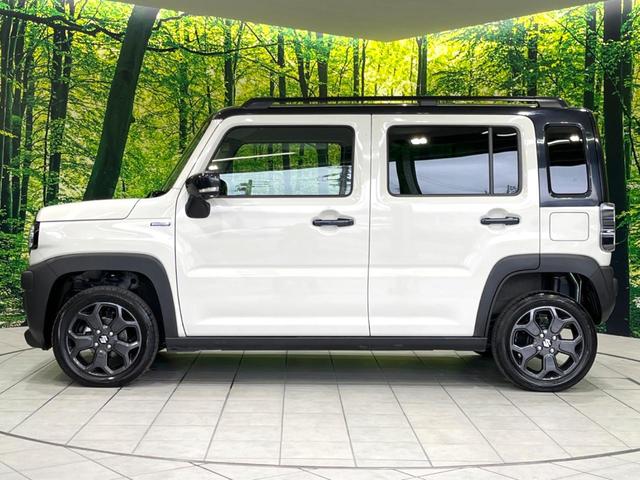 ハスラー タフワイルド　禁煙車　現行　９型メーカーナビ　全周囲カメラ　ルーフレール　セーフティサポート　リアパーキングセンサー　アダプティブクルーズコントロール　純正１５インチブラック塗装アルミホイール　シートヒーター（25枚目）