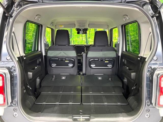 ハスラー タフワイルド　禁煙車　現行　９型メーカーナビ　全周囲カメラ　ルーフレール　セーフティサポート　リアパーキングセンサー　アダプティブクルーズコントロール　純正１５インチブラック塗装アルミホイール　シートヒーター（47枚目）
