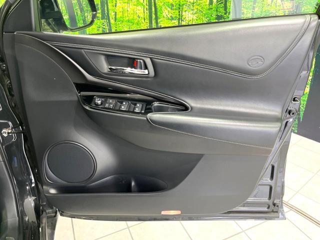 ハリアー プレミアム　スタイルノアール　後期　禁煙車　純正９型ナビ　バックカメラ　ＥＴＣ　トヨタセーフティセンス　クリアランスソナー　レーダークルーズ　電動リアゲート　ハーフレザーシート　Ｂｌｕｅｔｏｏｔｈ接　パワーシート　三眼ヘッドライト（47枚目）