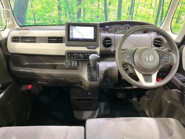 Ｎ－ＢＯＸ Ｌ　禁煙車　後期　両側電動ドア　純正ナビ　サイド／カーテンエアバック　ホンダセンシング　バックカメラ　アダプティブクルコン　コーナーセンサー　ＥＴＣ　ＬＥＤヘッド　シートヒーター　シートバックテーブル（2枚目）
