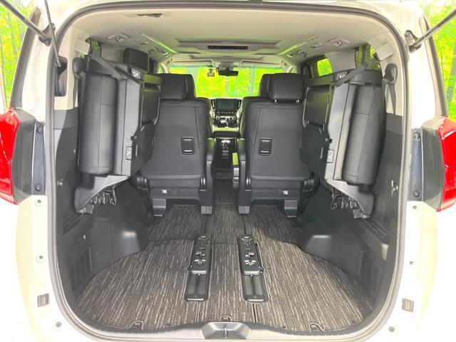 アルファード 2.5S Cパッケージ 後期 禁煙車 サンルーフ フリップダウンモニター 純正9型ナビ バックカメラ デジタルインナーミラー ブラインドスポットモニター 両側電動ドア セーフティセンス レーダークルーズ ETC ドラレコ(63枚目)