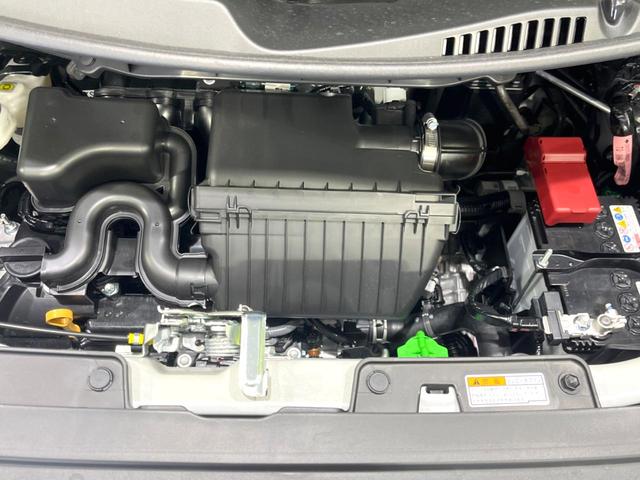 スペーシア ハイブリッドG 届出済未使用車 セーフティサポート スマートキー LEDヘッドライト ステアリングスイッチ オートハイビーム 車線逸脱警報 オートライト オートエアコン アイドリングストップ 横滑り防止装置(18枚目)