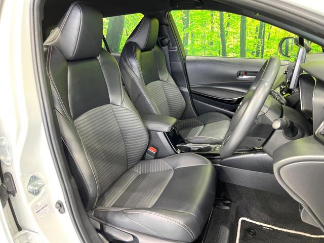 カローラツーリング ハイブリッド ダブルバイビー 禁煙車 純正9型ナビ ブラインドスポットモニター シートヒーター セーフティセンス バックカメラ ドラレコ Bluetooth ETC レーダークルコン ハーフレザーシート 17インチアルミ(8枚目)