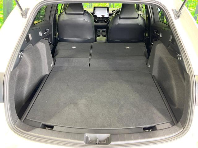 カローラツーリング ハイブリッド ダブルバイビー 禁煙車 純正9型ナビ ブラインドスポットモニター シートヒーター セーフティセンス バックカメラ ドラレコ Bluetooth ETC レーダークルコン ハーフレザーシート 17インチアルミ(10枚目)
