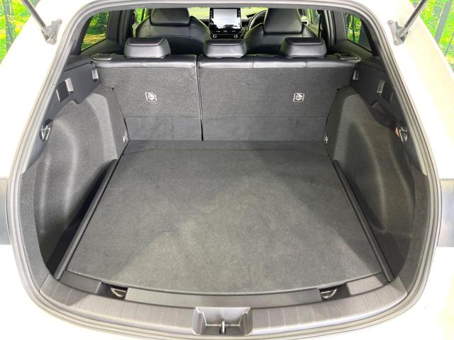 カローラツーリング ハイブリッド ダブルバイビー 禁煙車 純正9型ナビ ブラインドスポットモニター シートヒーター セーフティセンス バックカメラ ドラレコ Bluetooth ETC レーダークルコン ハーフレザーシート 17インチアルミ(33枚目)