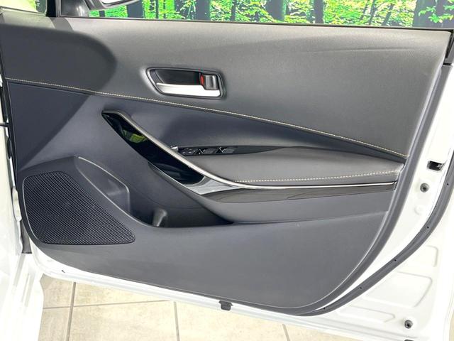 カローラツーリング ハイブリッド ダブルバイビー 禁煙車 純正9型ナビ ブラインドスポットモニター シートヒーター セーフティセンス バックカメラ ドラレコ Bluetooth ETC レーダークルコン ハーフレザーシート 17インチアルミ(55枚目)