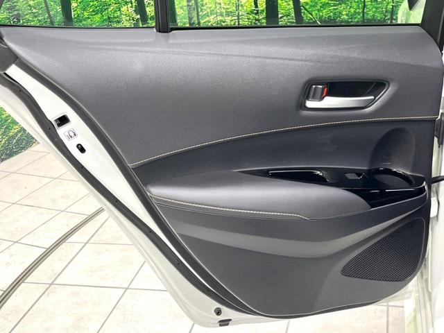 カローラツーリング ハイブリッド ダブルバイビー 禁煙車 純正9型ナビ ブラインドスポットモニター シートヒーター セーフティセンス バックカメラ ドラレコ Bluetooth ETC レーダークルコン ハーフレザーシート 17インチアルミ(59枚目)