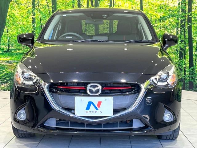 デミオ ＸＤツーリング　禁煙車　純正ナビ　Ｂｌｕｅｔｏｏｔｈ接続　バックカメラ　ＥＴＣ　スマートシティブレーキ　ＬＥＤヘッドライト　クルーズコントロール　オートライト　オートエアコン　純正１６インチアルミ　スマートキー（14枚目）