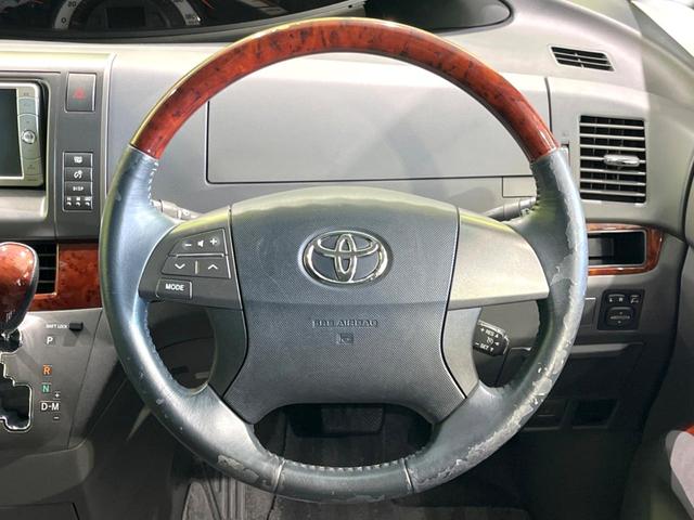 エスティマ 2.4アエラス Gエディション 禁煙車 後席モニター 両側電動ドア 純正ナビ バックカメラ HIDヘッド ビルトインETC クルコン オートライト デュアルエアコン 純正17インチアルミ CD 地デジ スマートキー(12枚目)
