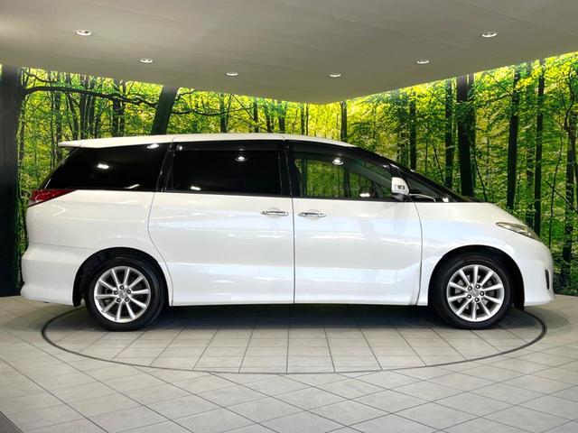 エスティマ 2.4アエラス Gエディション 禁煙車 後席モニター 両側電動ドア 純正ナビ バックカメラ HIDヘッド ビルトインETC クルコン オートライト デュアルエアコン 純正17インチアルミ CD 地デジ スマートキー(29枚目)