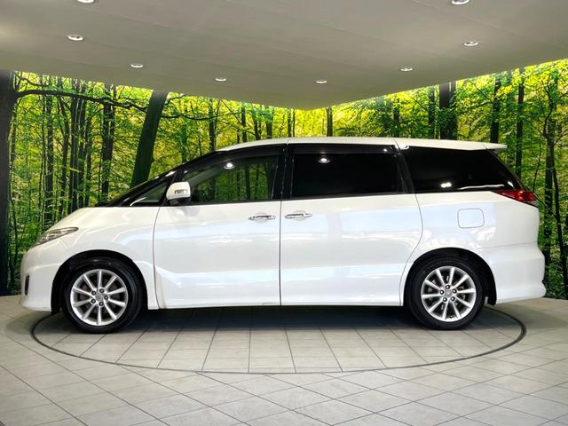 エスティマ 2.4アエラス Gエディション 禁煙車 後席モニター 両側電動ドア 純正ナビ バックカメラ HIDヘッド ビルトインETC クルコン オートライト デュアルエアコン 純正17インチアルミ CD 地デジ スマートキー(31枚目)