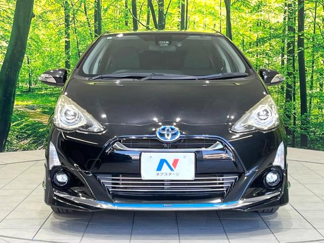 アクア Sスタイルブラック 禁煙車 モデリスタフルエアロ 純正ナビ LEDヘッドライト モデリスタ15インチアルミ セーフティセンスC Bluetooth接続 バックカメラ ドラレコ ETC スマートキー フロントフォグ(14枚目)