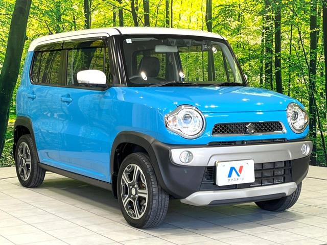 ハスラー X 禁煙車 メーカーナビ 全方位モニター ドラレコ HIDヘッド オートライト オートエアコン 純正15インチアルミ Bluetooth CD DVD再生 フルセグ スマートキー 誤発進抑制機能(16枚目)