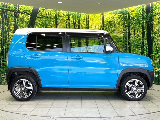 ハスラー X 禁煙車 メーカーナビ 全方位モニター ドラレコ HIDヘッド オートライト オートエアコン 純正15インチアルミ Bluetooth CD DVD再生 フルセグ スマートキー 誤発進抑制機能(27枚目)