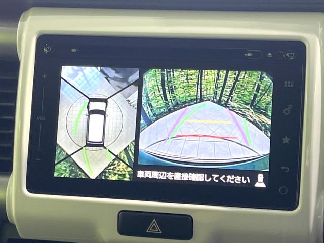 ハスラー X 禁煙車 メーカーナビ 全方位モニター ドラレコ HIDヘッド オートライト オートエアコン 純正15インチアルミ Bluetooth CD DVD再生 フルセグ スマートキー 誤発進抑制機能(62枚目)