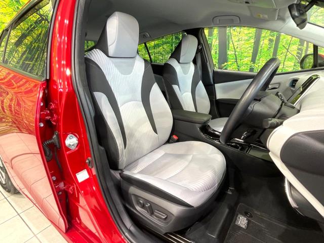 プリウス A 後期 禁煙車 純正9型ナビ パワーシート セーフティセンス バックカメラ ドラレコ ETC ブラインドスポットモニター クリアランスソナー レーダークルコン 純正15インチアルミ LEDフォグ(8枚目)
