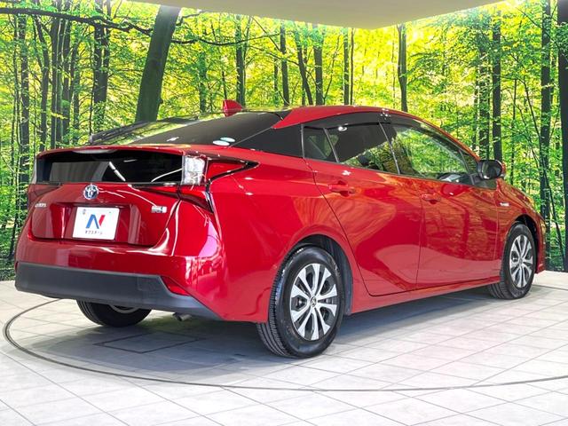 プリウス A 後期 禁煙車 純正9型ナビ パワーシート セーフティセンス バックカメラ ドラレコ ETC ブラインドスポットモニター クリアランスソナー レーダークルコン 純正15インチアルミ LEDフォグ(17枚目)