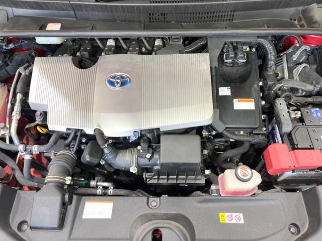 プリウス A 後期 禁煙車 純正9型ナビ パワーシート セーフティセンス バックカメラ ドラレコ ETC ブラインドスポットモニター クリアランスソナー レーダークルコン 純正15インチアルミ LEDフォグ(18枚目)