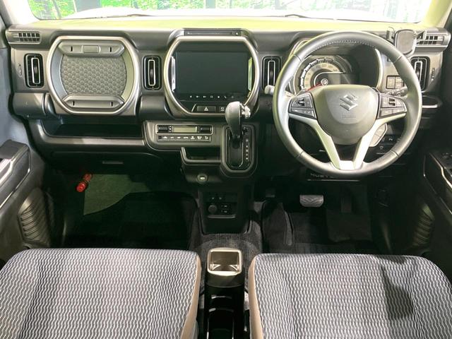 ハスラー JスタイルIIターボ 禁煙車 メーカー9型ナビ 全方位モニター セーフティサポート ルーフレール ドラレコ ETC アダプティブクルコン ハーフレザーシート シートヒーター 純正15インチアルミ LEDヘッド スマートキー(2枚目)