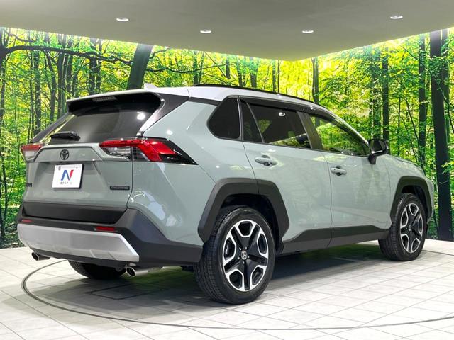 RAV4 アドベンチャー 禁煙車 サンルーフ TRDエアロ 9型ナビ ブラインドスポットモニター シートクーラー セーフティセンス パワーシート バックカメラ ETC ドラレコ クリアランスソナー レーダークルコン(17枚目)