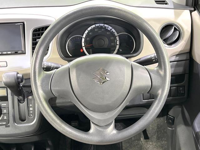 ワゴンR FX 禁煙車 SDナビ オートエアコン アイドリングストップ シートアンダーボックス 電動格納ミラー CD再生 TV視聴 キーレスキー バニティミラー ドアバイザー アイボリーインテリア(11枚目)