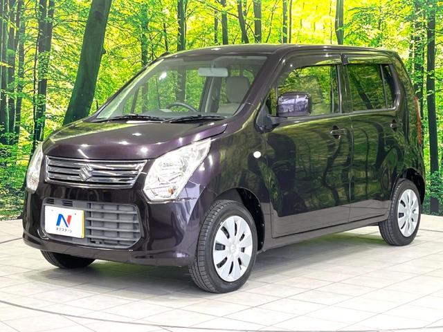 ワゴンR FX 禁煙車 SDナビ オートエアコン アイドリングストップ シートアンダーボックス 電動格納ミラー CD再生 TV視聴 キーレスキー バニティミラー ドアバイザー アイボリーインテリア(23枚目)