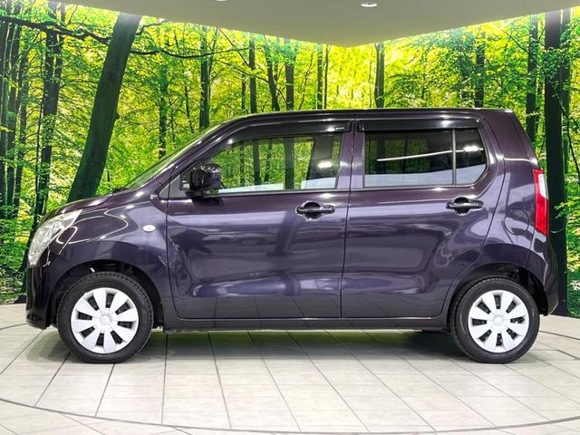 ワゴンR FX 禁煙車 SDナビ オートエアコン アイドリングストップ シートアンダーボックス 電動格納ミラー CD再生 TV視聴 キーレスキー バニティミラー ドアバイザー アイボリーインテリア(24枚目)