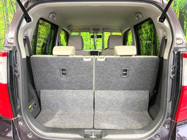 ワゴンR FX 禁煙車 SDナビ オートエアコン アイドリングストップ シートアンダーボックス 電動格納ミラー CD再生 TV視聴 キーレスキー バニティミラー ドアバイザー アイボリーインテリア(27枚目)