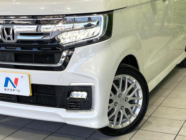 Ｎ－ＢＯＸカスタム Ｌターボ　禁煙車　純正８型ナビ　両側電動ドア　ホンダセンシング　ドラレコ　ＥＴＣ　バックカメラ　アダプティブクルコン　ハーフレザーシート　コーナーセンサー　シートヒーター　ＬＥＤヘッド　パドルシフト（12枚目）