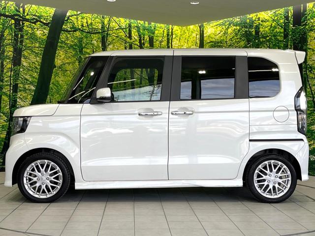 Ｎ－ＢＯＸカスタム Ｌターボ　禁煙車　純正８型ナビ　両側電動ドア　ホンダセンシング　ドラレコ　ＥＴＣ　バックカメラ　アダプティブクルコン　ハーフレザーシート　コーナーセンサー　シートヒーター　ＬＥＤヘッド　パドルシフト（23枚目）