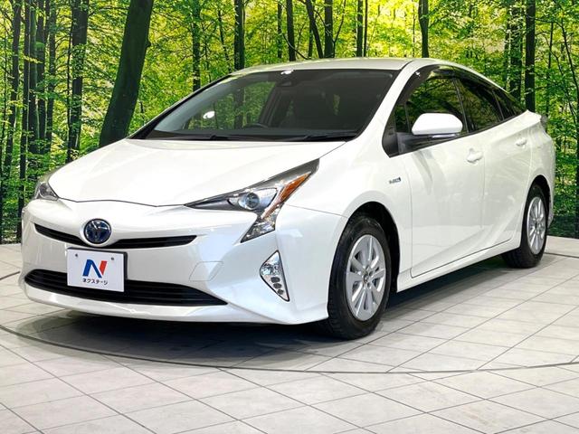 プリウス S 禁煙車 純正SDナビ バックカメラ プリクラッシュセーフティシステム レーダークルーズ ETC LEDヘッドライト オートハイビーム オートライト オートエアコン 純正15インチアルミホイール(29枚目)