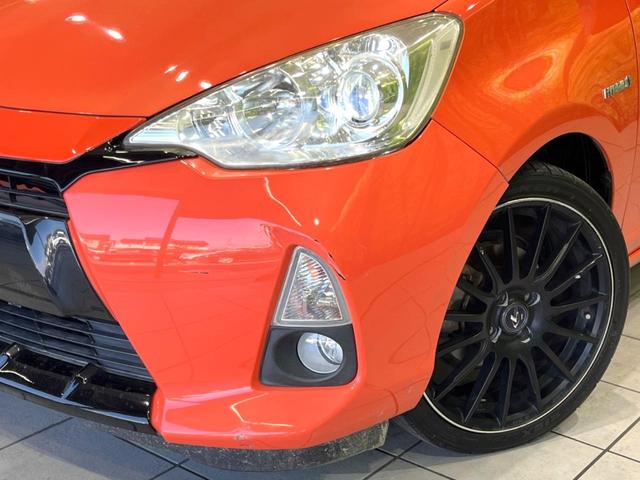 アクア G 禁煙車 純正SDナビ バックカメラ ETC 前後ドラレコ スマートキー LEDヘッドライト フロントフォグライト オートライト オートエアコン Bluetooth 電動格納ドアミラー(12枚目)