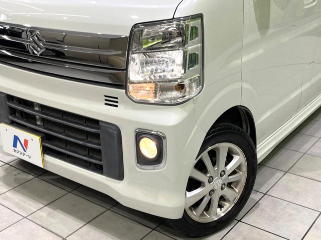 エブリイワゴン PZターボ 禁煙車 電動スライドドア ドラレコ CDオーディオ ステアリングスイッチ オートエアコン レーダーブレーキサポート HIDヘッドライト オートライト スマートキー 純正14インチアルミホイール(12枚目)