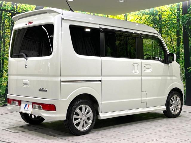 エブリイワゴン PZターボ 禁煙車 電動スライドドア ドラレコ CDオーディオ ステアリングスイッチ オートエアコン レーダーブレーキサポート HIDヘッドライト オートライト スマートキー 純正14インチアルミホイール(17枚目)